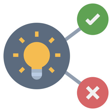 hypothesis flat style icon