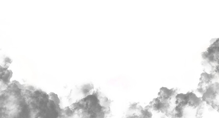 Misty fog effect texture overlays for text or space