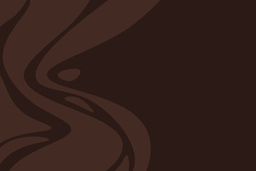 dark brown trendy wavy background
