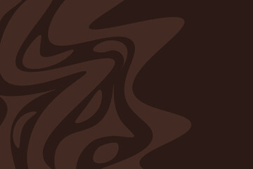dark brown trendy wavy background