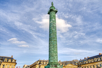 Fototapeta na wymiar Paris historical landmarks, HDR Image