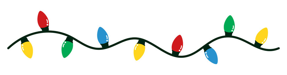 Christmas lights string