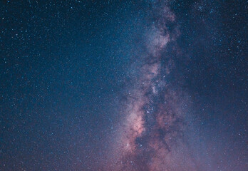 Milky Way galaxy,beautiful stars at night