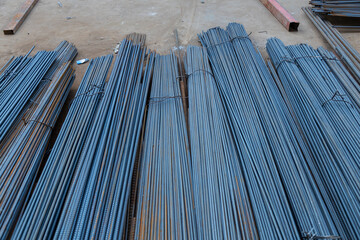 rebar equipment, reinforced steel in construction design