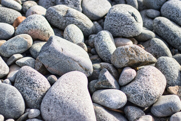 Round beach rocks 