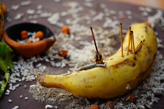 Chhath Pooja Offering Banana Indian Culture