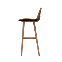 chair isolate on a transparent background, interior furniture, 3D illustration, cg render