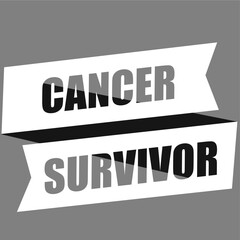 Purple ribbon, Cancer awareness symbol.