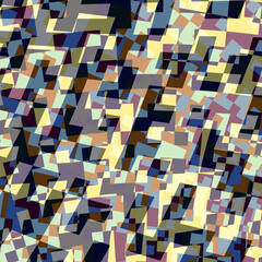 Urban landscape mosaic pattern