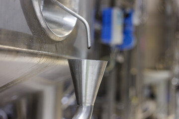 Workshop of dairy farm processing facility.