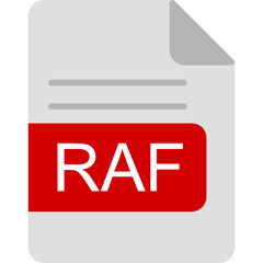 RAF File Format Icon