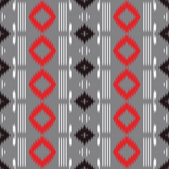 ikkat or ikat design tribal art Borneo Scandinavian Batik bohemian texture digital vector design for Print saree kurti Fabric brush symbols swatches