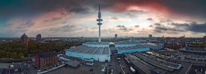 Messe Hamburg sunrise into the future 