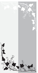 floral background with place for your text