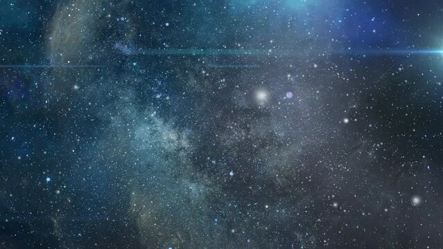Universe constellation with stars galaxy nebula 4k
