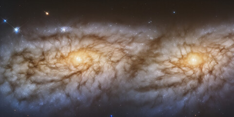 Galaxy - space - night -nebula