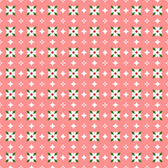 seamless pattern with flowers 