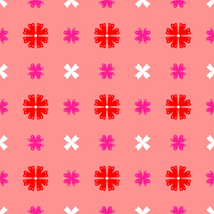 seamless pattern with flowers