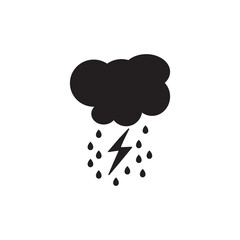 Modern weather icons. Flat vector illustration for Web, print, and Mobile App