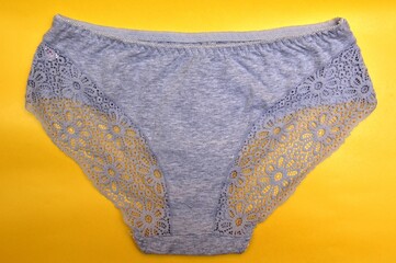 Women's intimate lace underwear close-up
