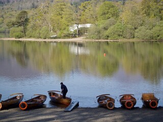 Rowing Boats for Hire on Derwentwater 