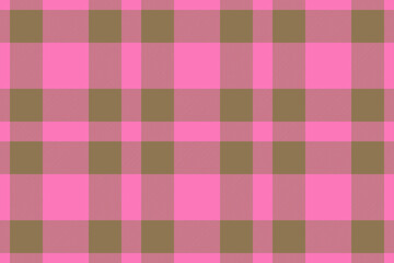 Seamless background pattern. Check textile tartan. Plaid texture vector fabric.