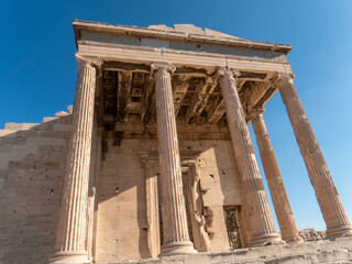 Temple of Athena Nike in Athens acropolis