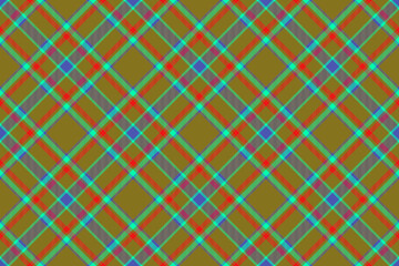 Textile vector fabric. Texture plaid seamless. Background check tartan pattern.