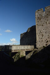 Obraz premium the rewins of chepstow castle