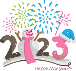 2023 happy new year festival.
