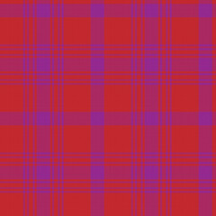Red Minimal Plaid textured Seamless Pattern