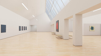 Art Museum Gallery Interior 23