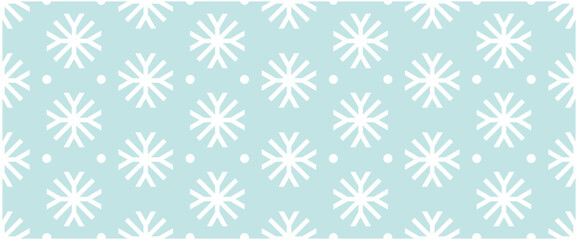 Snowflakes seamless pattern. Snowfall repeat backdrop. Winter holidays theme. Seamless background with snowflakes