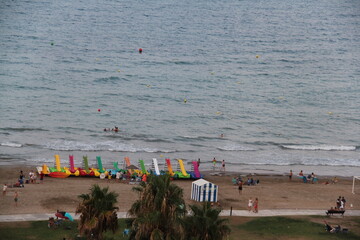 On the beach in the summer of 2022