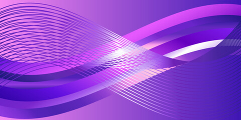 Abstract amethys purple geometric with color gradient. Geometric vector 3D illustration background, creative design template.