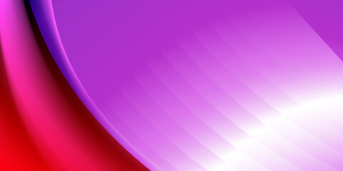 Modern pink gradient background. Minimal creative vector templates. Vibrant Hipster Banner. Magenta, Crimson Futuristic Background. Smooth wave composition. Abstract dynamic illustration.