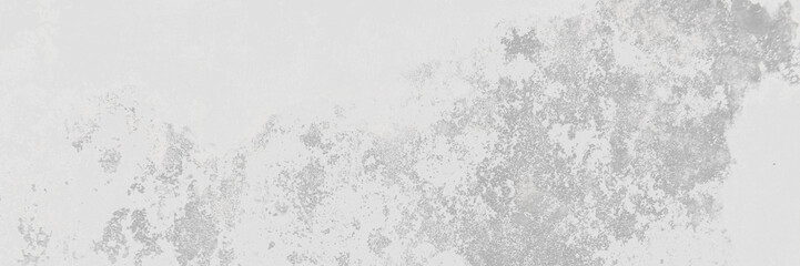 Horizontal white concrete texture wall background.  Textured surface for backdrop