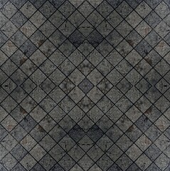 dark grey squares diamond pattern stone wa
