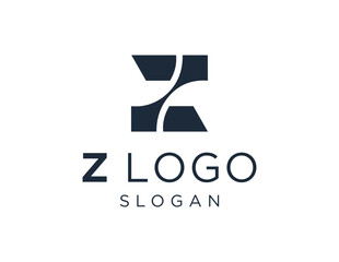 Logo about Z Letter on a white background. created using the CorelDraw application.