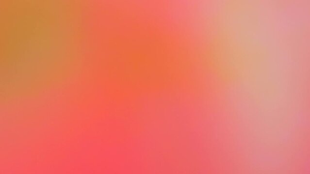 Pink and peach color gradient background.