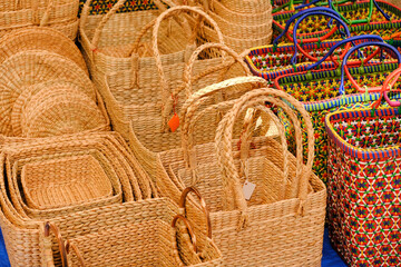 Jute Rope Bag, Basket, Natural Jute Twine Bag, Baskets, Crochet eco boxes for home and decor, Handmade