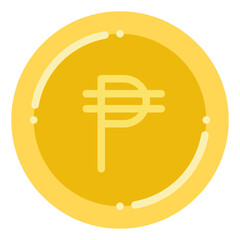 Obraz premium philippine dollar currency icon