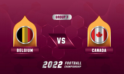 Qatar Soccer world cup 2022 Belgium vs Canada match
