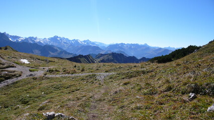 Hindelanger Klettersteig mountain Alpinism Rock climb bavaria 