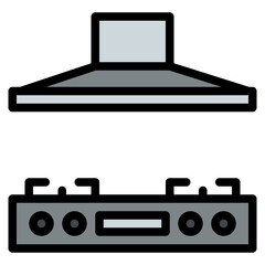 stove household appliance cooking icon