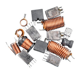 Heap of electric coils