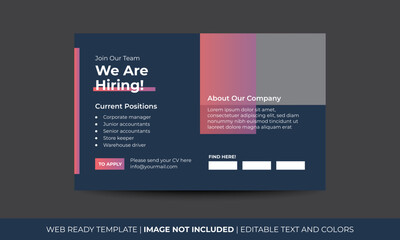 Join our team banners. We are hiring communication poster.Job Vacancy Flyer Template, We are Hiring job Flyer Template, We are hiring minimalistic flyer template.