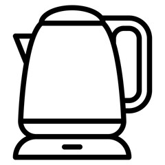 kettle kitchen household appliance icon