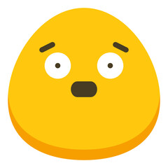 scare afraid unhappy emoji icon
