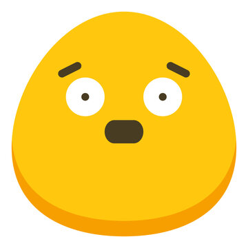 scare afraid unhappy emoji icon